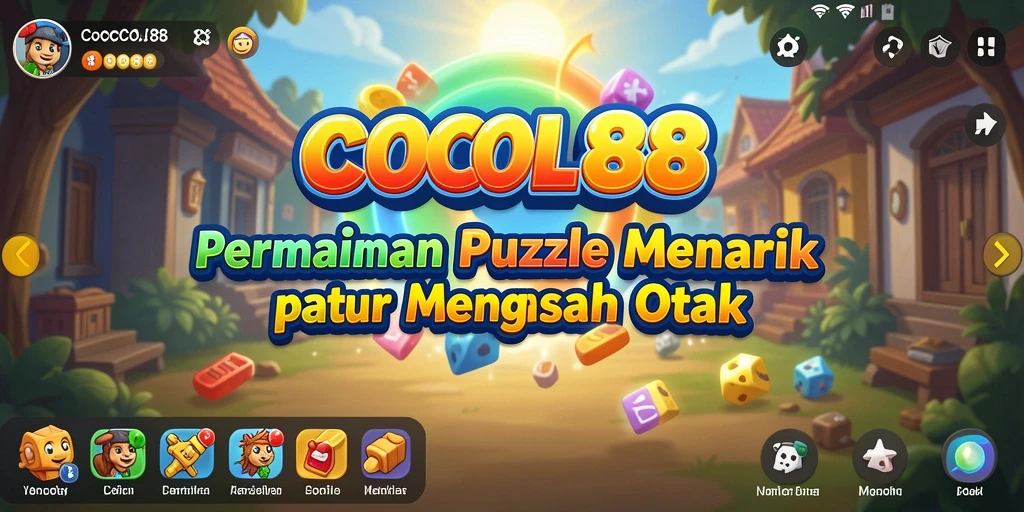 Gameplay menarik dari COCOL88 dengan berbagai tantangan puzzle.
