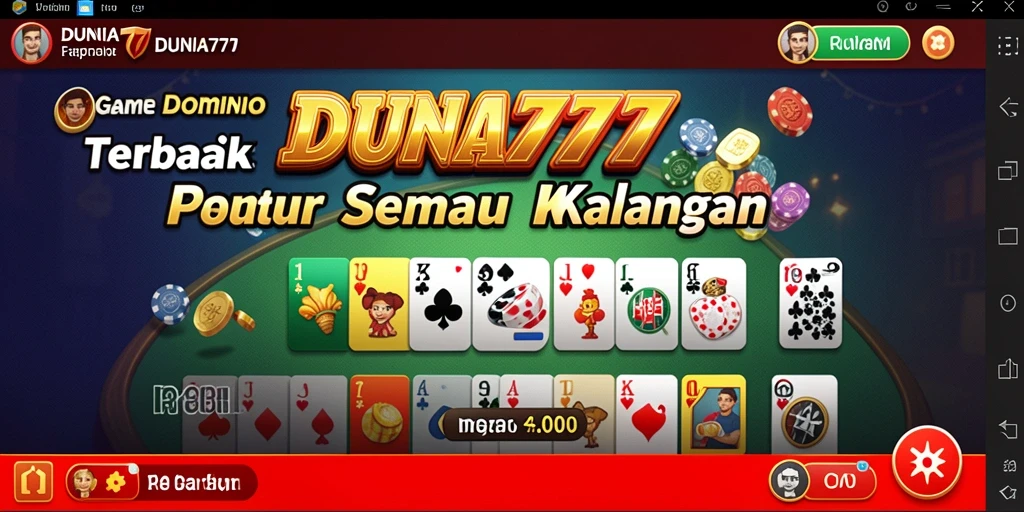 Screenshot gameplay DUNIA777 yang menarik dan seru.