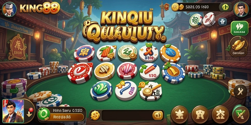 Menampilkan gameplay seru dan interaksi pemain di KING88.