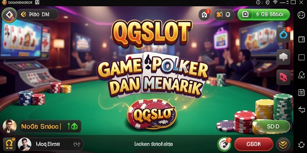 Tampilan gameplay QQSLOT yang mendebarkan dan interaktif.