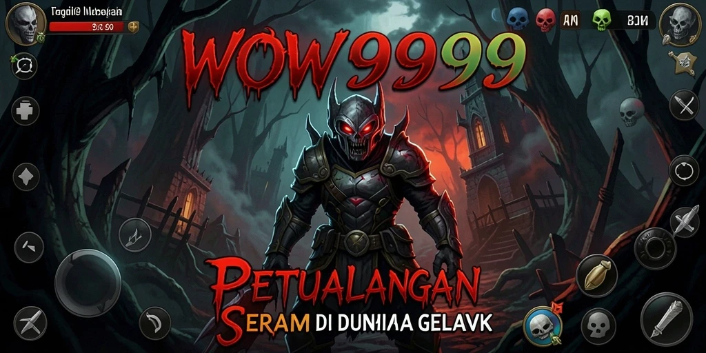 Tampilan gameplay WOW99 yang menegangkan dan penuh kengerian.